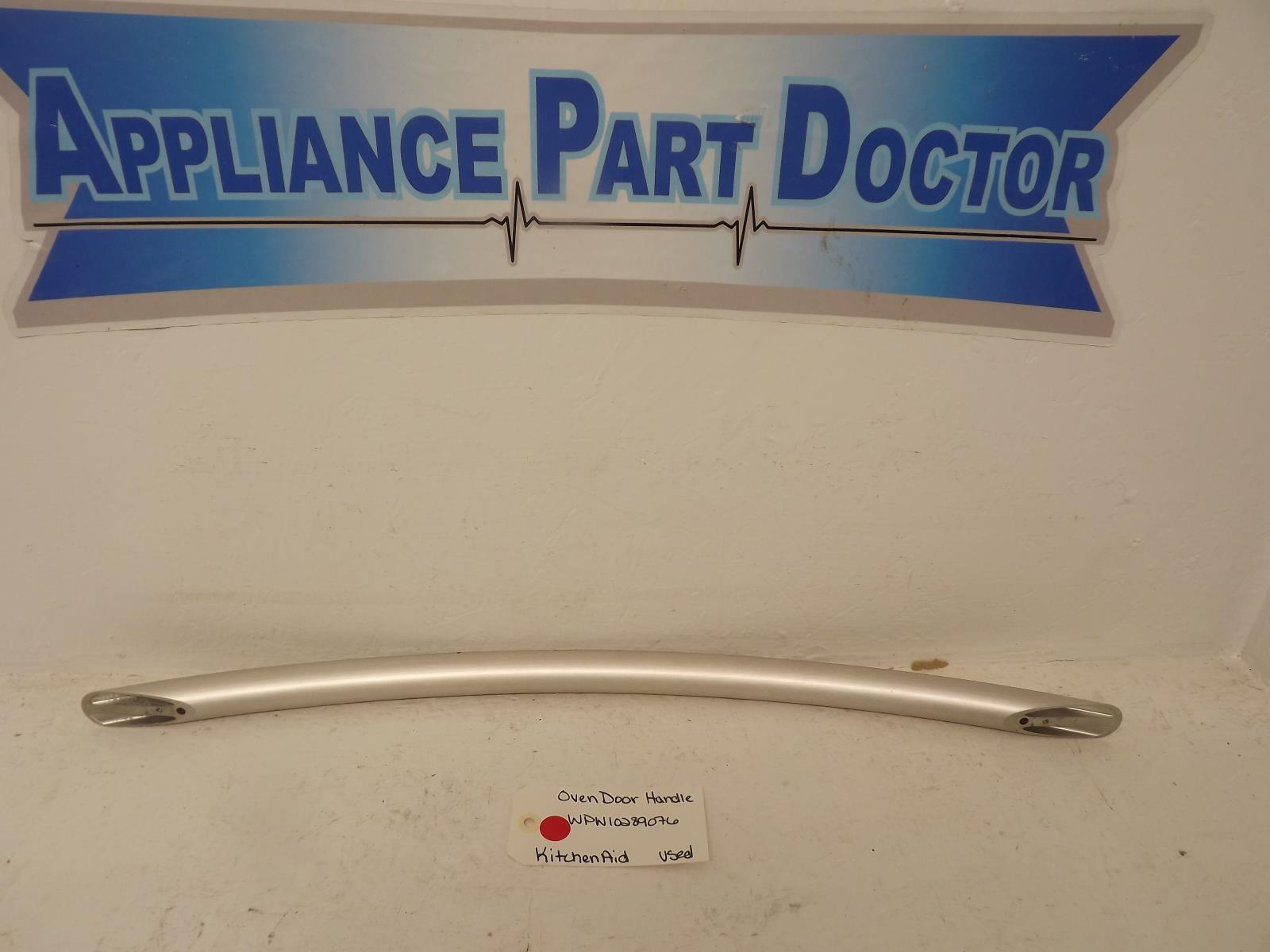 KitchenAid Range WPW10289076 Oven Door Handle Used KitchenAid Range WPW10289076 Oven Door Handle Used